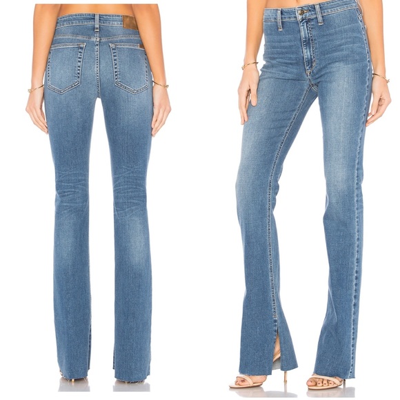 Joe's Jeans Micro Vent High Rise Flare Jeans Tall - Picture 6 of 8